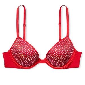 NEW 💗 Victoria secret SWAROVSKI FASHION SHOW BLING COUTURE HOLIDAY BRA 32D